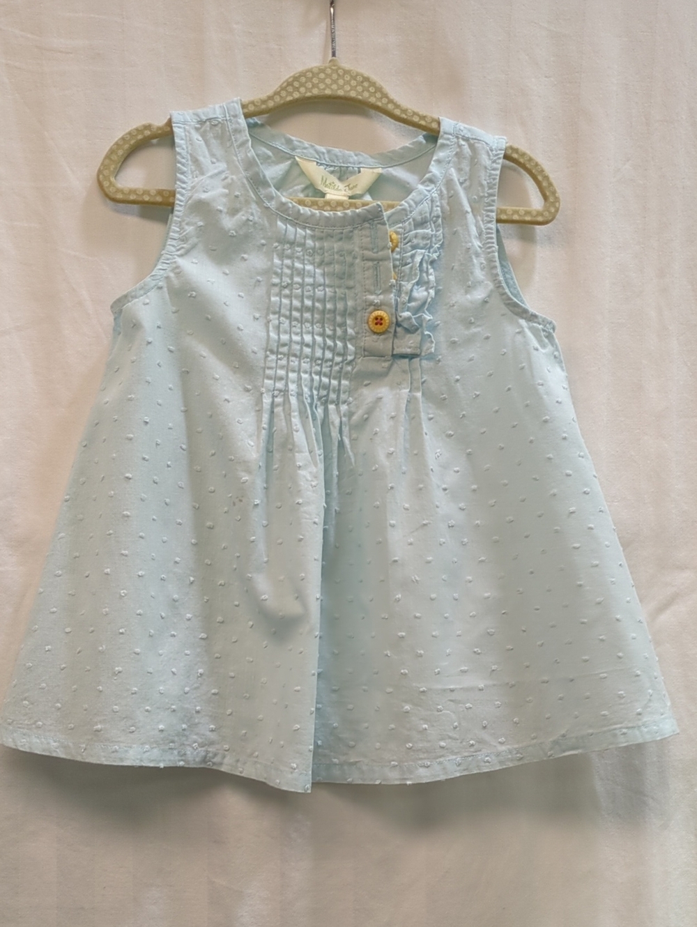 Matilda Jane Blue Pintuck Blouse